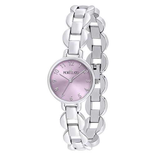 Morellato Bolle 26mm 3h violet dial br ss donna R0153156504