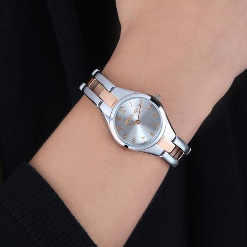 Morellato Gaia 26mm 2h silver dial br ss+rg donna R0153148502
