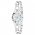 Morellato Gaia 26mm 2h white mop dial br ss donna R0153148504