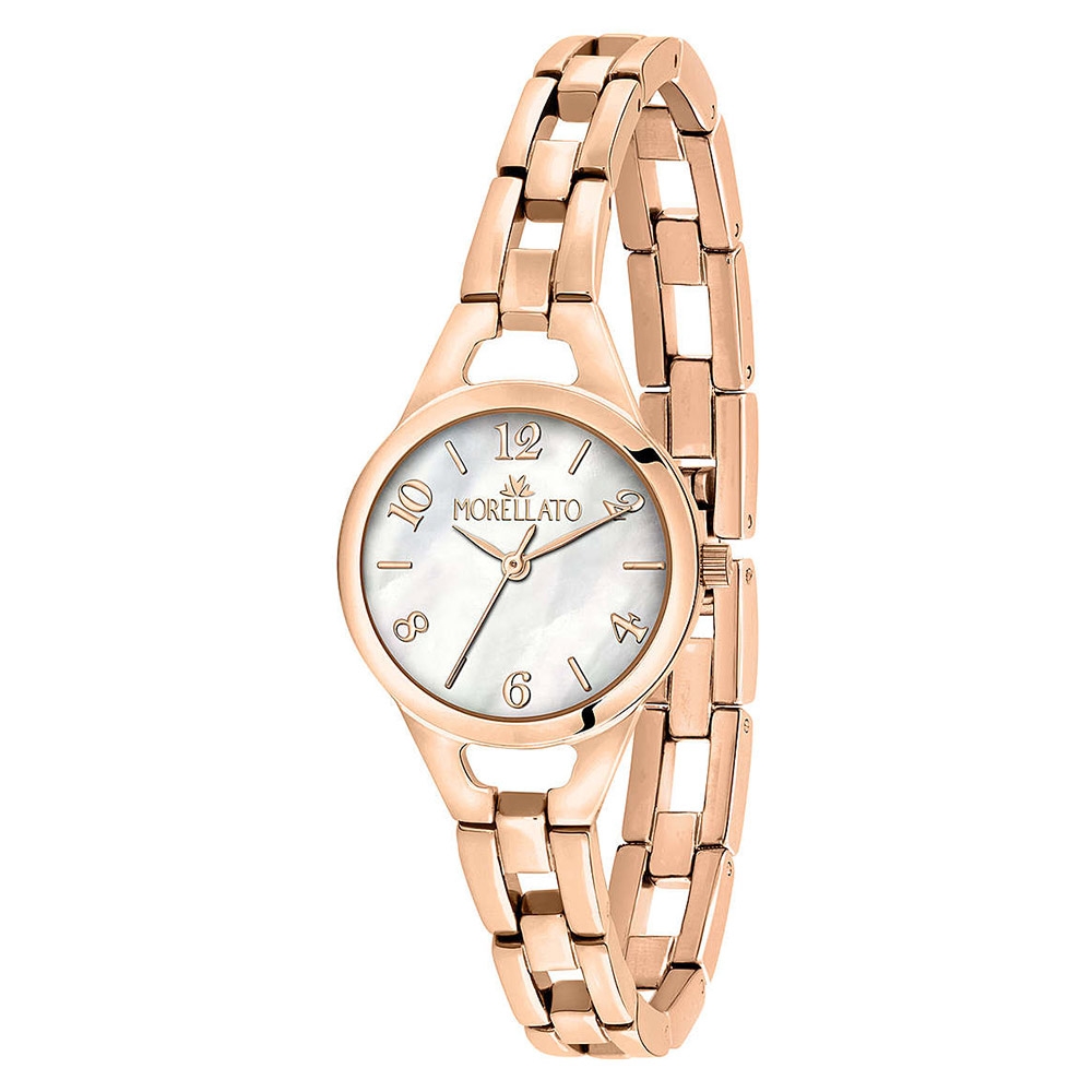 Orologi donna: orologio donna Morellato Girly 25mm 3h white mop dial br rg  R0153155501