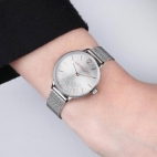 Morellato Ninfa 30mm 2h silver dial mesh ss donna R0153141523