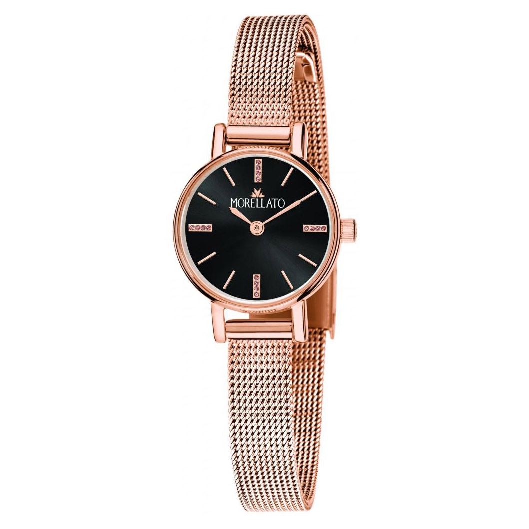 Orologi donna: orologio donna Morellato Ninfa 2h 24mm blk dial rg br  R0153142529 in offerta