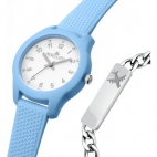 Orologio MORELLATO donna Soft tempo gomma azzurro