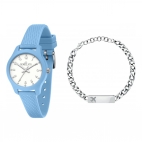 Orologio MORELLATO donna Soft tempo gomma azzurro