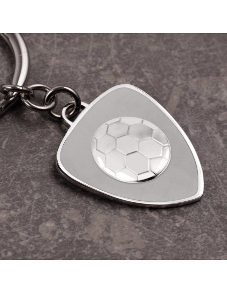 Morellato Keyholder sport ss engraved football sym maschile