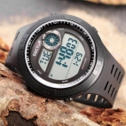 Sector Ex-42 digital blk dial blk pu st bk ring maschile
