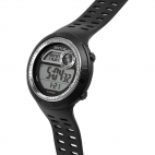 Sector Ex-42 digital blk dial blk pu s gra ring maschile