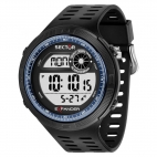 Sector Ex-42 digital blk dial blk pu s blu ring maschile