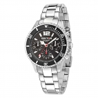 Sector 230 39mm mult black dial bracelet ss