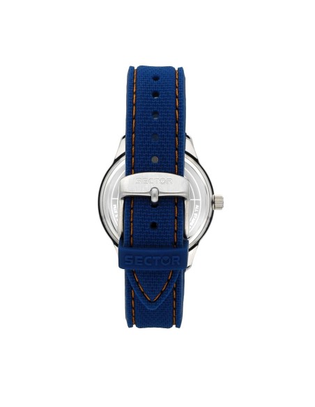 Sector 270 37mm 3h blue dial blue strap