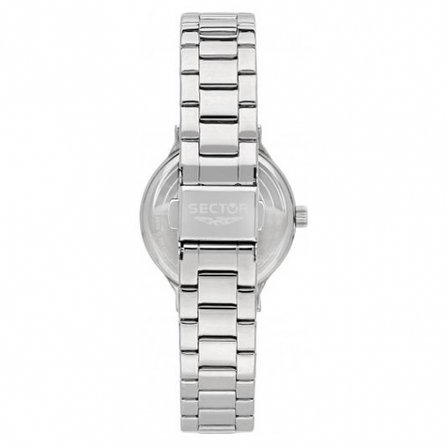 Sector 370 32mm 3h lilac dial br ss