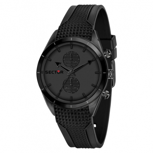 Sector 770 44mm mult gun dial black strap maschile R3251516002