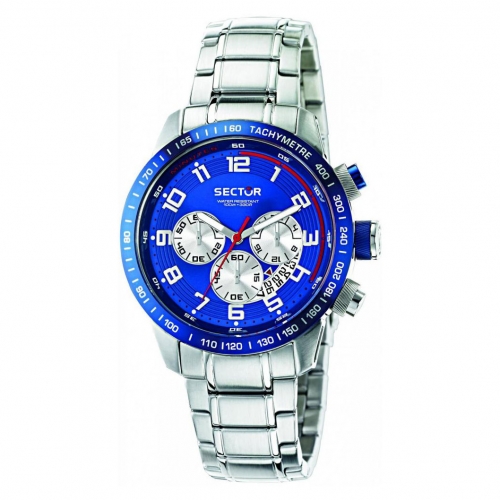 Sector 850 chr blue dial bracelet uomo R3273975001