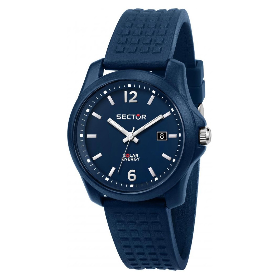 Orologio Sector 16.5 Solar gomma blu - 40 mm - Web Time Orologi Outlet