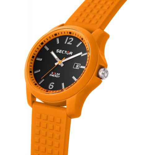 Orologio Sector 16.5 Solar gomma arancione - 40 mm