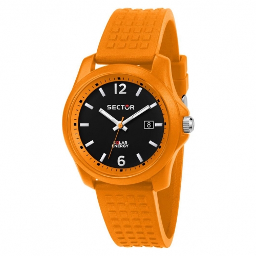 Orologio Sector 16.5 Solar gomma arancione - 40 mm