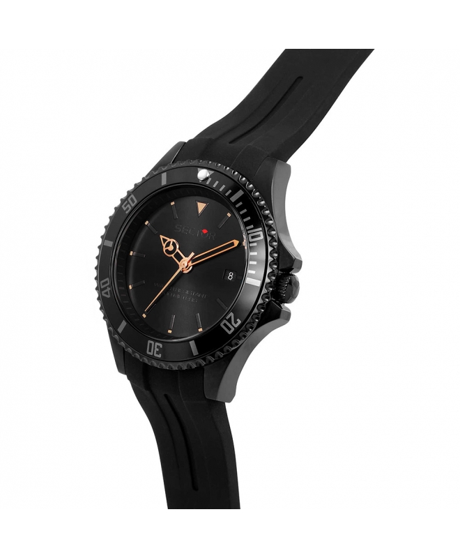 Orologi uomo: orologio uomo Sector De gayardon 230 3h black dial black st  R3251523001