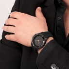 Sector De gayardon 230 3h black dial black st uomo R3251523001