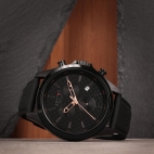 Sector De gayardon 180 chr black dial black st uomo R3271623001
