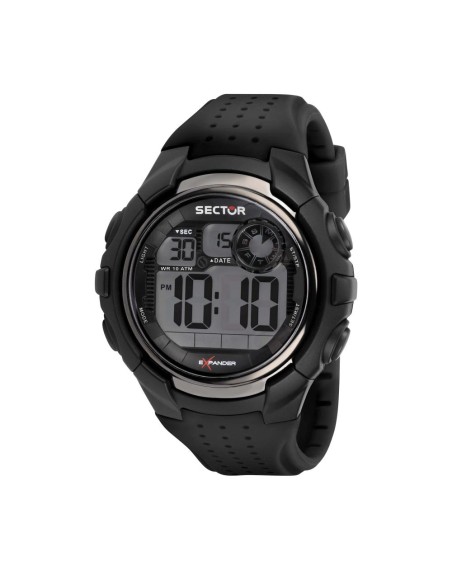 Sector Ex-34 51mm digital black strap
