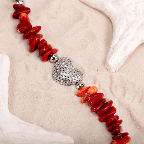 Sector Bohemien br.ss wred agate 20cm