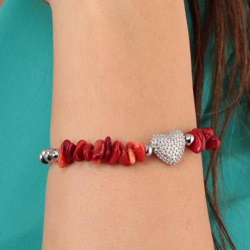 Sector Bohemien br.ss wred agate 20cm