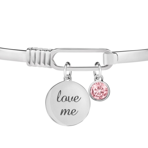 Sector Gioielli Emotions br.cuff ss l.rose stone love me