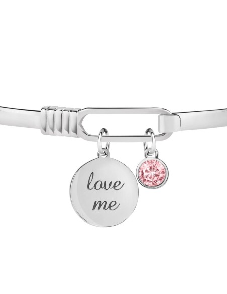 Sector Gioielli Emotions br.cuff ss l.rose stone love me