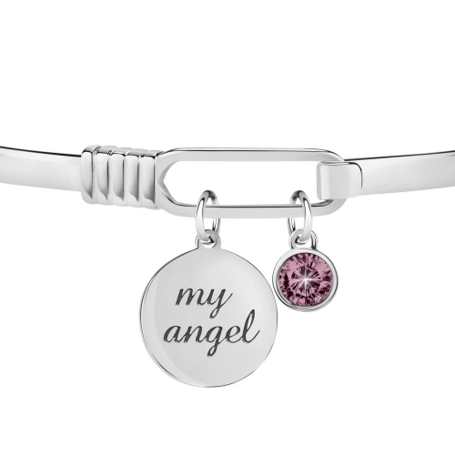 Sector Gioielli Emotions br.cuff ss lill. stone my angel