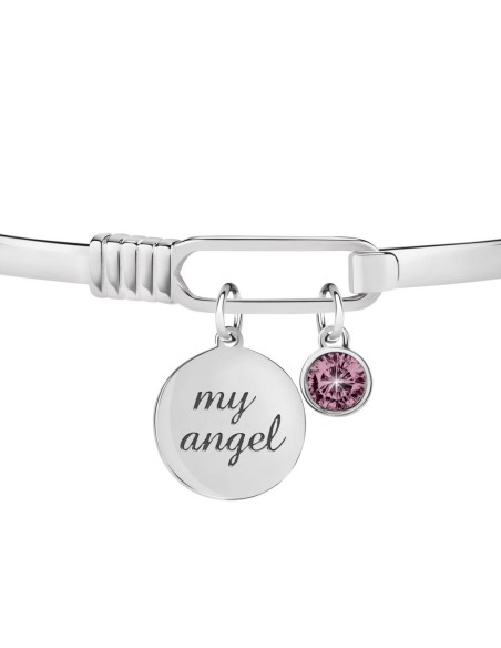 Sector Gioielli Emotions br.cuff ss lill. stone my angel