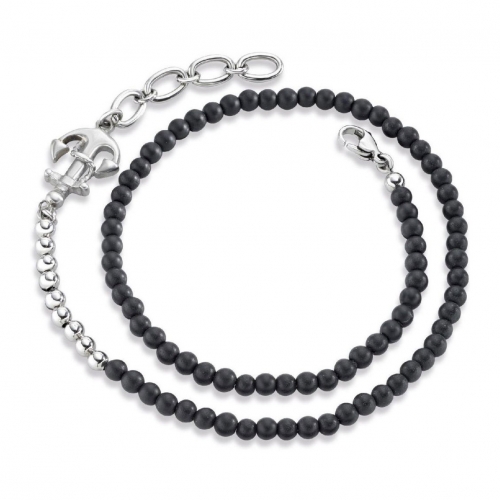 Sector Gioielli Marine br. blk antique boules ss anchor uomo