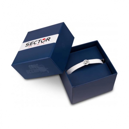 Sector Save the ocean br.ss wwhite nylon 190mm femminile SASY04