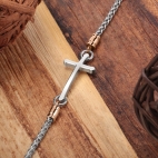 Sector Gioielli Spirit br. ss & rg cross maschile SZQ16
