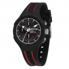 Sector Speed mult 41mm blk dial blk st uomo R3251514002