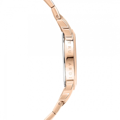 Trussardi T-bent 32mm 3h blue dial br rg