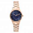 Trussardi T-bent 32mm 3h blue dial br rg