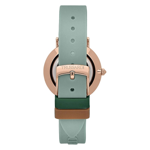 Orologio TRUSSARDI donna T-motif gomma verde /...