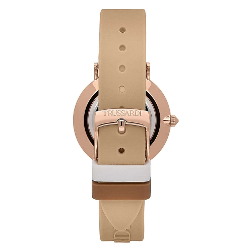 Orologio TRUSSARDI donna T-motif gomma beige /...