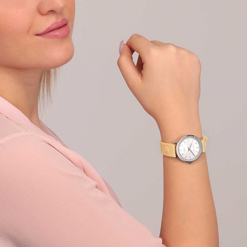 Orologio Trussardi T-motif giallo - 32 mm