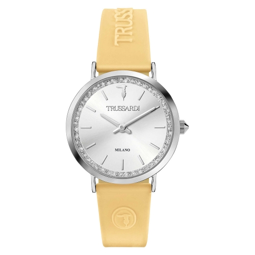 Orologio Trussardi T-motif giallo - 32 mm