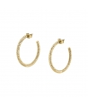 Morellato Creole earrings ss+ip gold