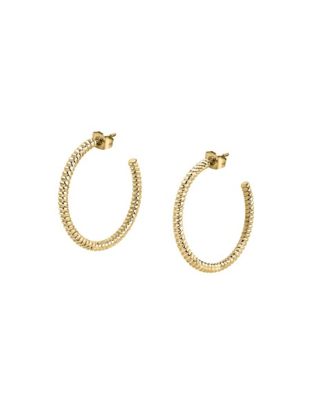Orecchini MORELLATO donna Creole acciaio dorato (SAUP01)