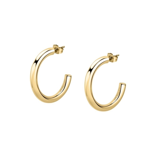 Morellato Creole earrings ss + gold