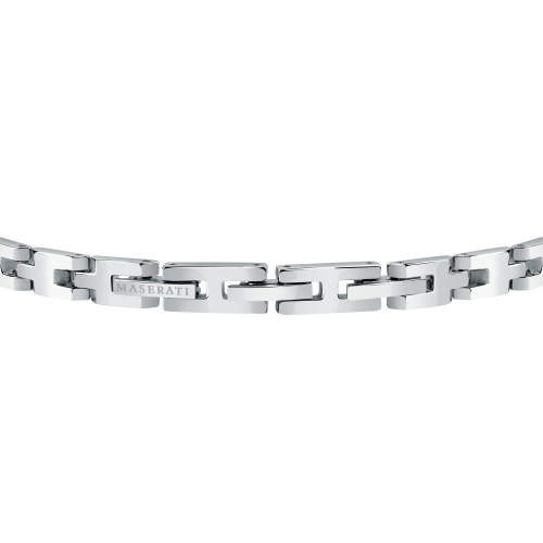 Bracciale MASERATI uomo acciaio / oro rosa
