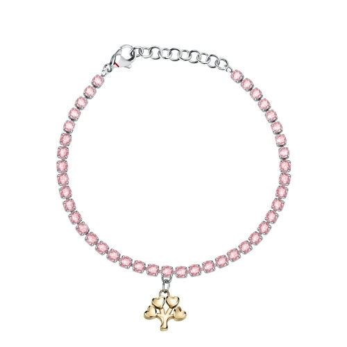 Bracciale SECTOR donna Tennis rosa / albero vita
