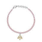 Bracciale SECTOR donna Tennis rosa / albero vita