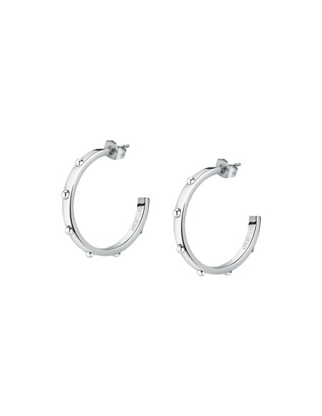Orecchini MORELLATO donna Creole acciaio / crystal