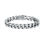 Bracciale SECTOR uomo Basic in acciaio