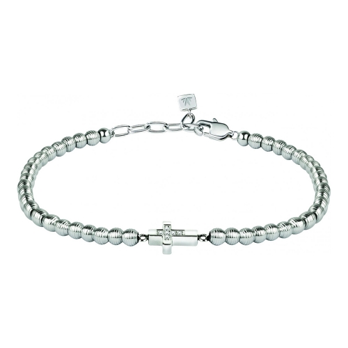 Morellato Mister br ss boules cross + wht diamonds uomo SANF02