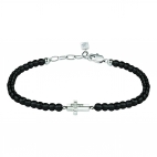 Morellato Mister br dk.gun boules ss cross wht dia uomo SANF04